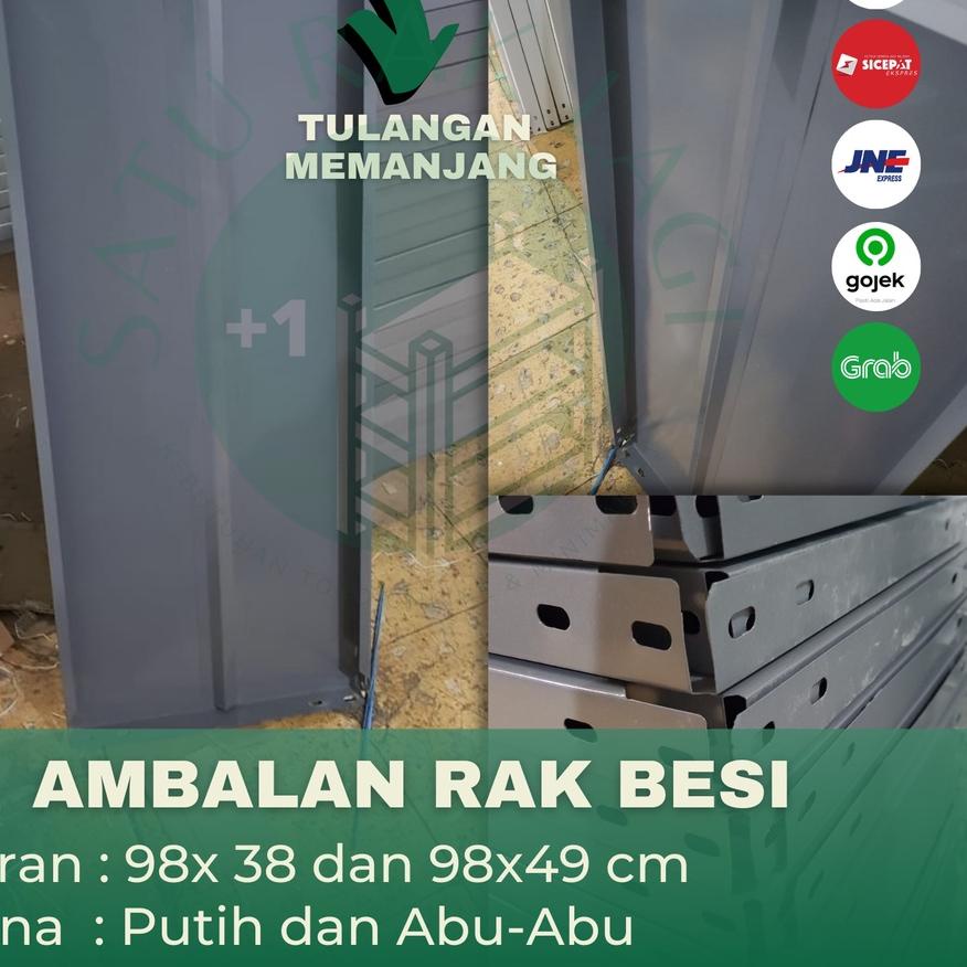 ➲ Plat Ambalan Rak Gudang Besi Siku Lubang Rak Serbaguna ➯