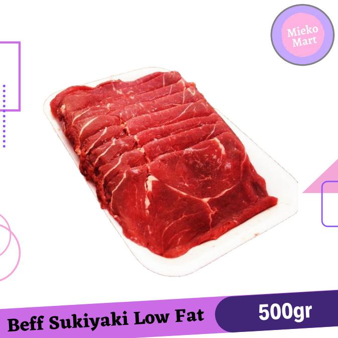 

Beef Sukiyaki | Daging Sukiyaki | Slice Beef Low Fat 500gr