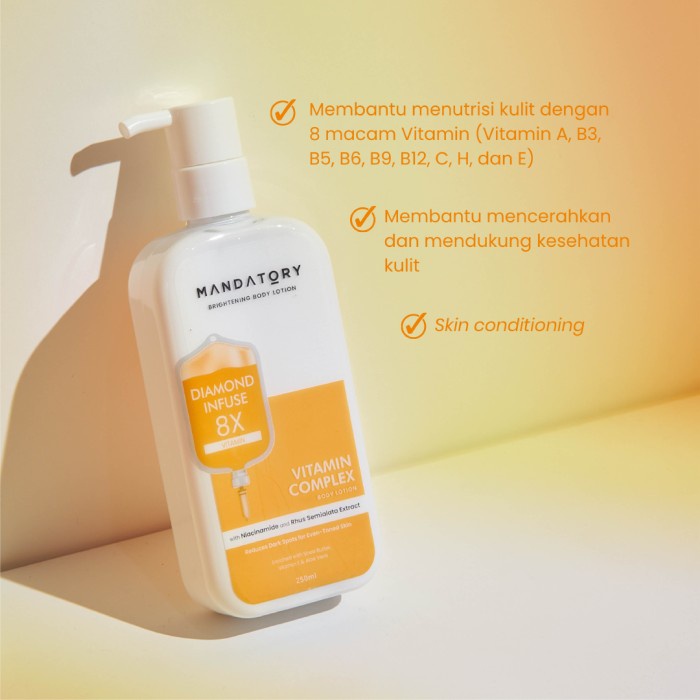 MANDATORY BRIGHTENING BODY LOTION 250Ml