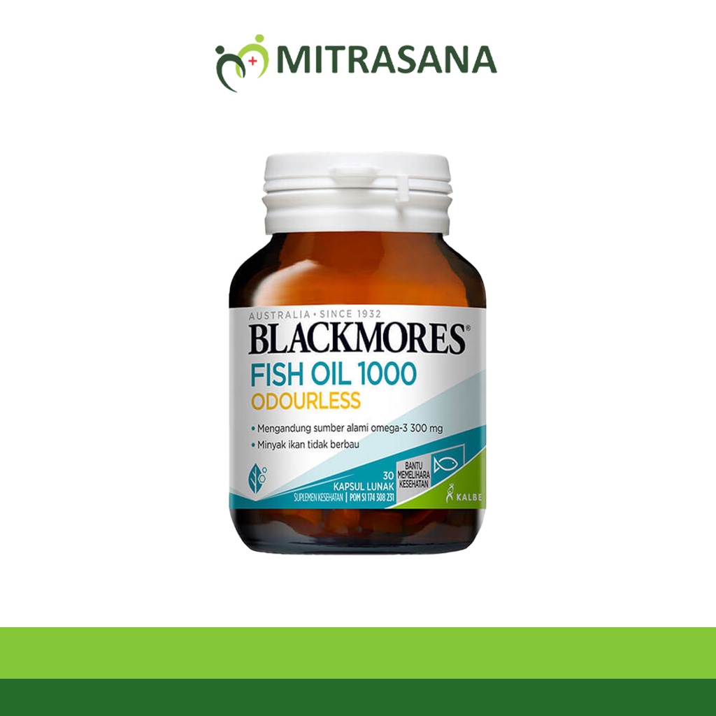 Paket Keluarga Blackmores Bio C 30 Tablet Odourless Fish Oil 30 Kapsul Vitamin D3 60 tablet