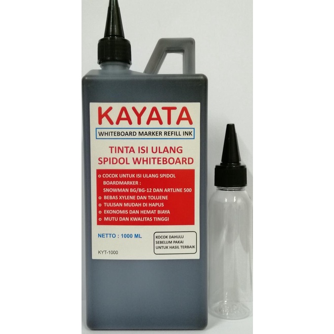 

Tinta spidol whiteboard refill Kayata murah dan berkualitas 1000 ML