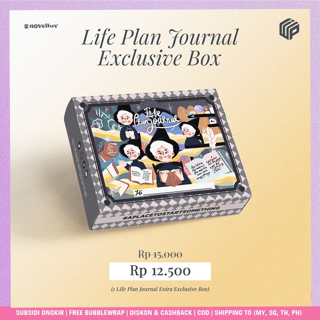 

Box Life Plan Journal Eksklusif - Box Tambahan Khusus Pemesanan Planner 2023 Life Plan Journal - Preorder