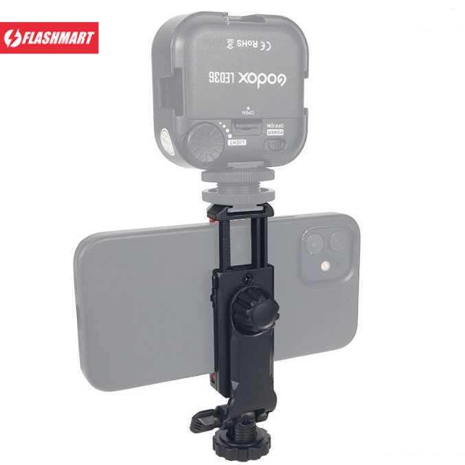 Flashmart Smartphone Holder Clip Bracket Mount Tripod Monopod - XJ-14