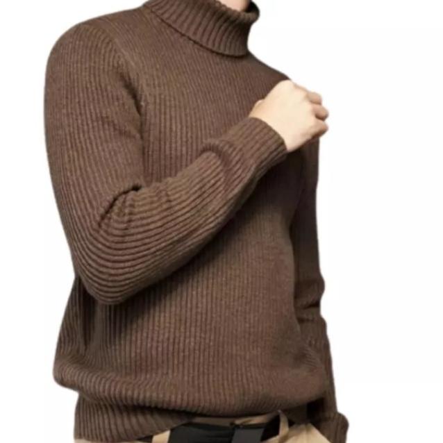 ► UK XL XXL SWEATER TURTLENECK PRIA/SWEATER RAJUT/SWEATER RAJUT MODEL TURTLENECK/BAJU LEHER PANJANG/