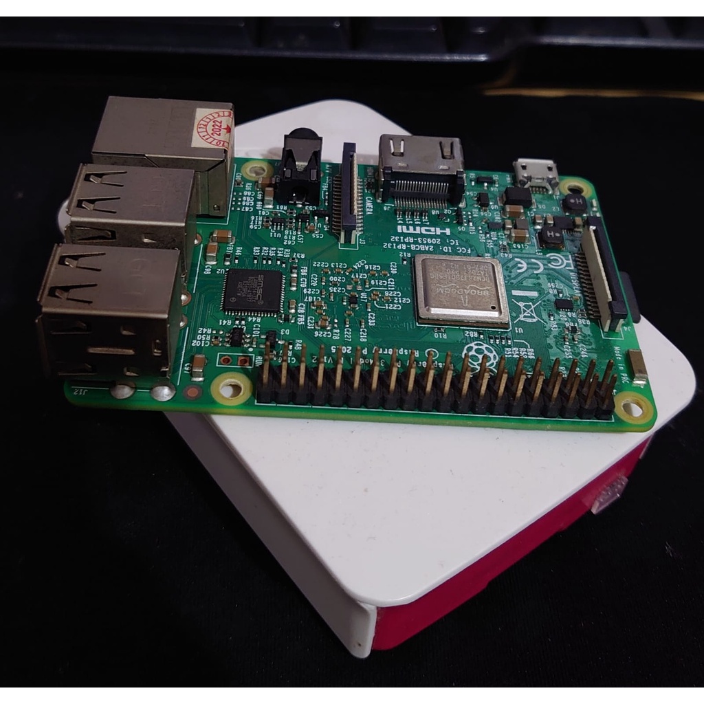 Raspberry Pi 3 Model B Bekas Normal + MicroSD 16GB