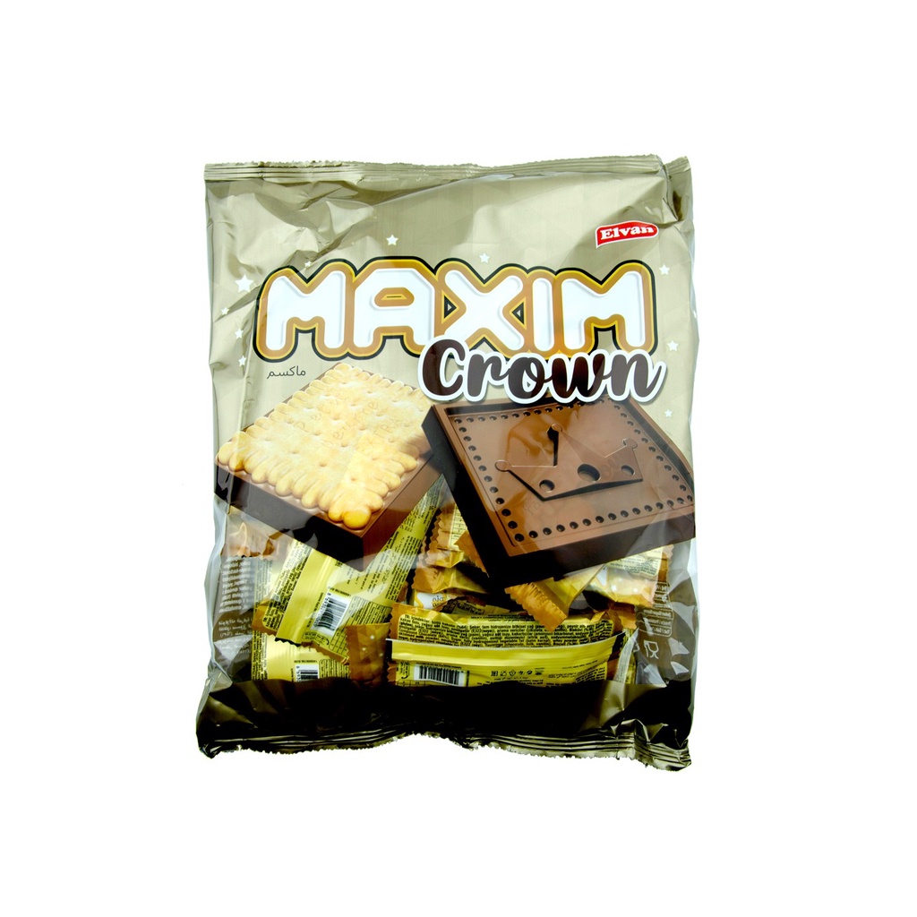 ELVAN MAXIM CROWN CHOCOLATE WITH BISCUIT 275g