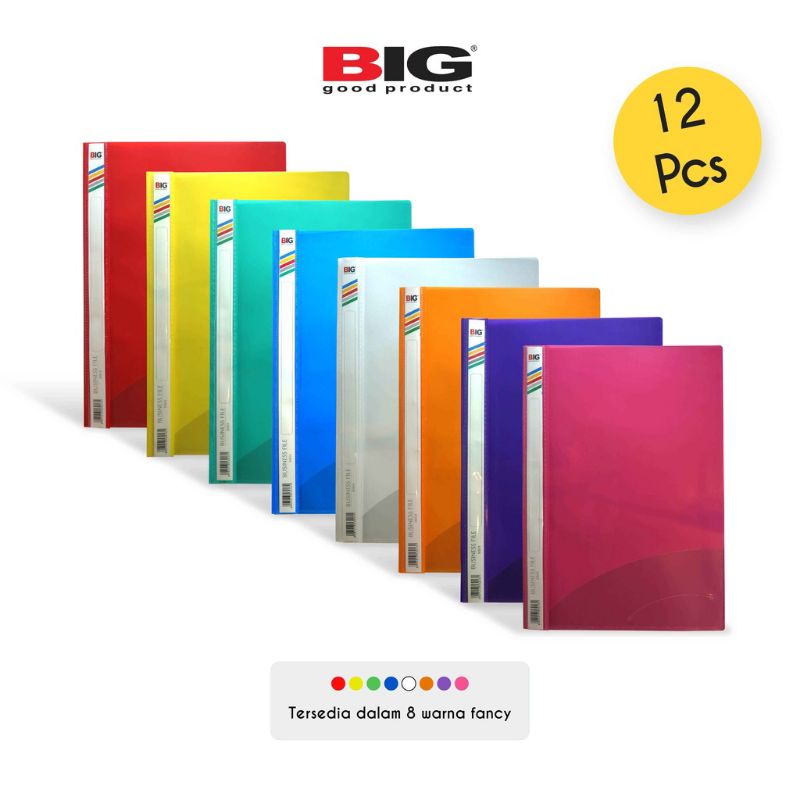 

12 Pcs BIG Map Bisnis File F4 MF-8804 Folio.