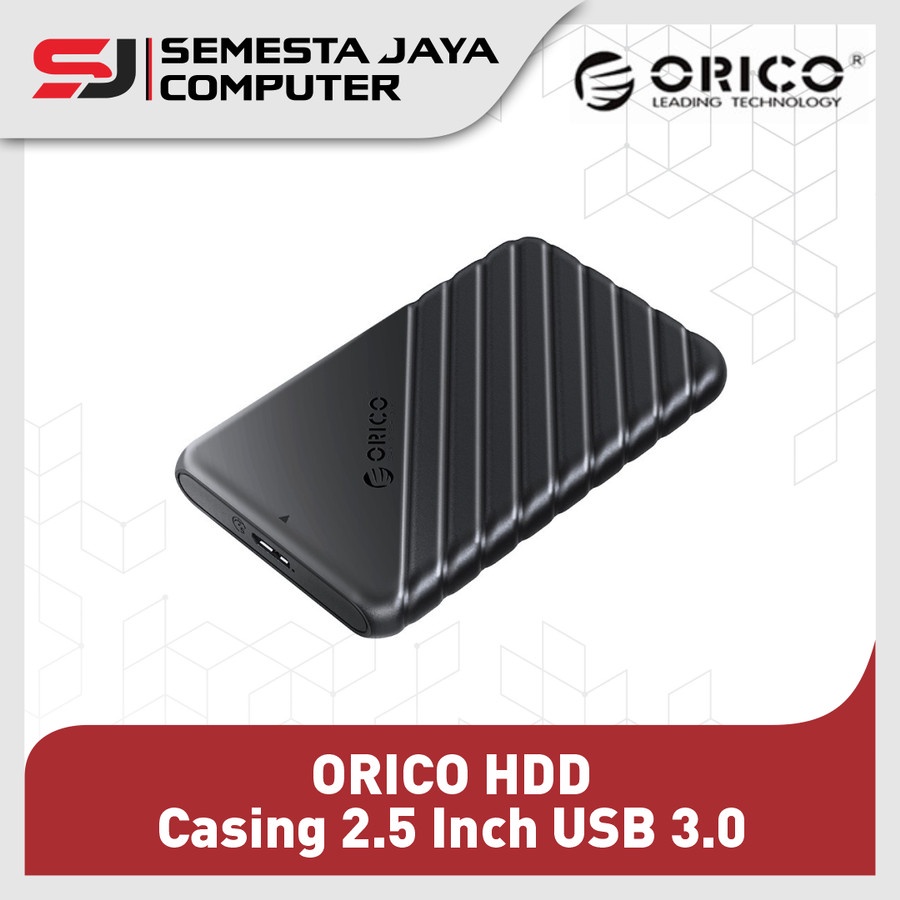 ORICO HDD/SSD Casing/Enclosure 2.5 Inch USB 3.0 - 25PW1-U3