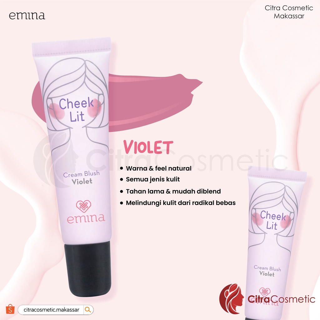 Emina Cheeklit Cream Blush Series 10 Ml