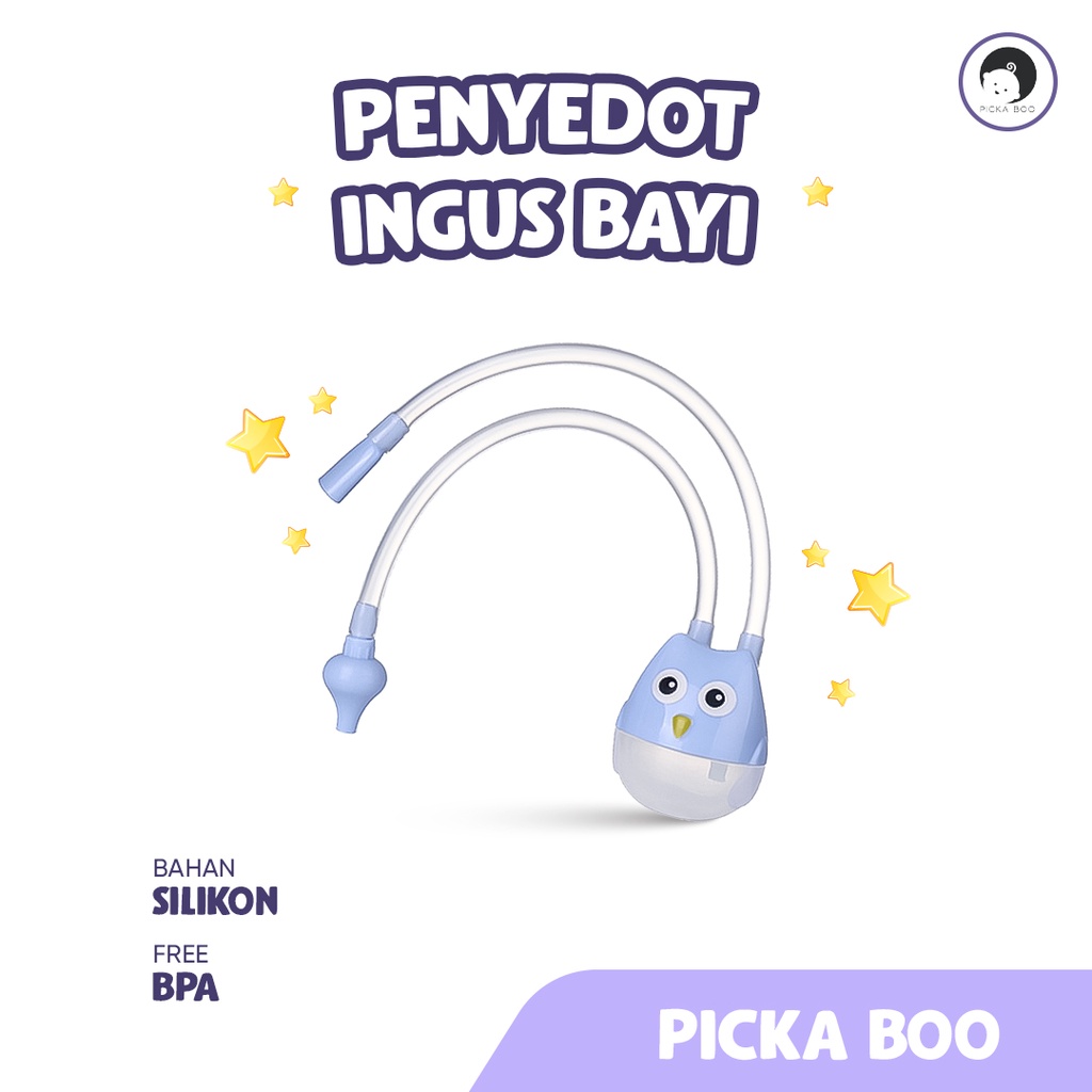 PICKA BOO Nasal Aspirator Alat Bantu Sedot Ingus Bayi Bentuk Selang