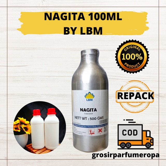 Bibit Parfum NAGITA 100ML REPACK BY LBM - MINYAK WANGI - REFILL PARFUM - GROSIR - ORIGINAL RESMI PAB