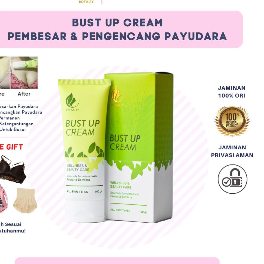 ✭ [GRATIS BRA] Krim Pembesar Payudara Paling Ampuh Royalty Bust Up Cream  aman Busui ➪