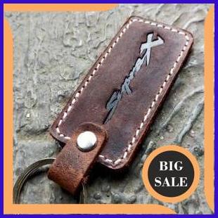 tools n parts accecoris motor gantungan kunci honda supra X kulit sapi asli 140ZZ3