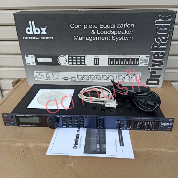 SPEAKER MANGEMANT DBX DRIVERACK 260 KUALITAS ORI