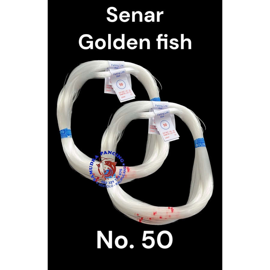 Senar Golden Fish No. 50 Senar Pancing Senar Bening Senar Jaring