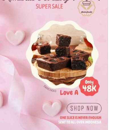 

✬ Romantic February A - FUDGY BROWNIES ●