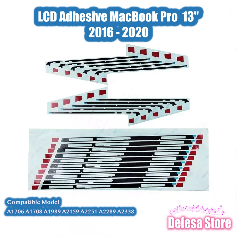 Lem Adhesive LCD MacBook Pro 13&quot; A1706 A1708 A1989 A2159 A2251 A2338