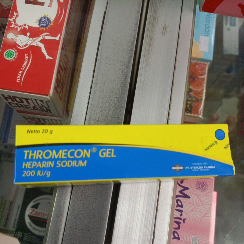 Thromecon Gel Heparin Sodium Obat Memar Lebam
