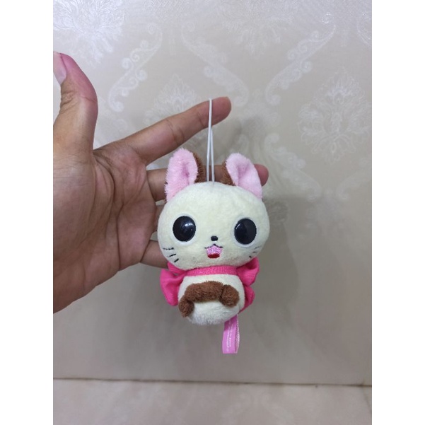 boneka gothic nyampire cat kitten keychain original