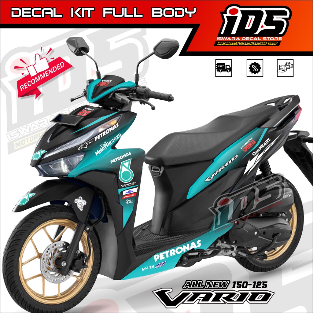 Stiker Vario 150 New Decal Vario 125 New Striping Vario 125 New decal Vario 150 Full Body 2021 Petro