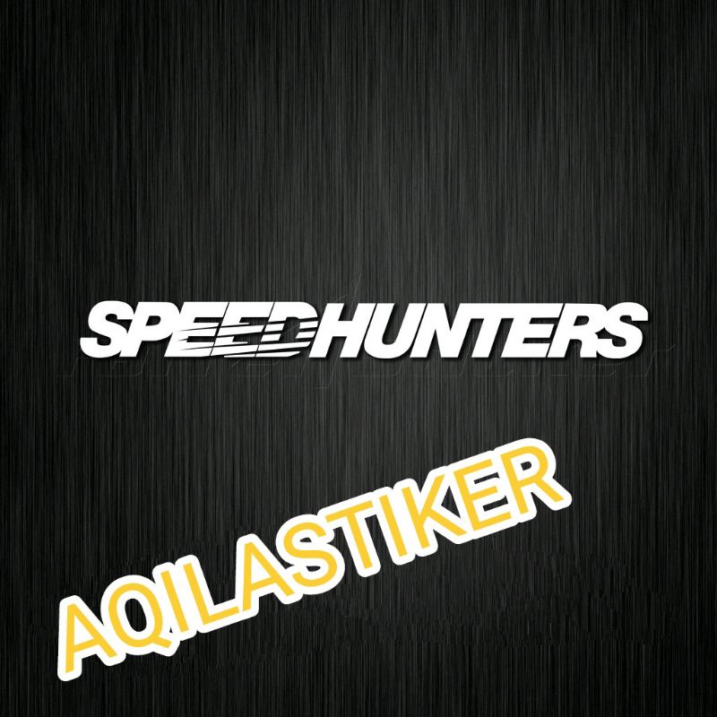 

stiker SPEEDHUNTER sticker SPEED HUNTER 20 cm