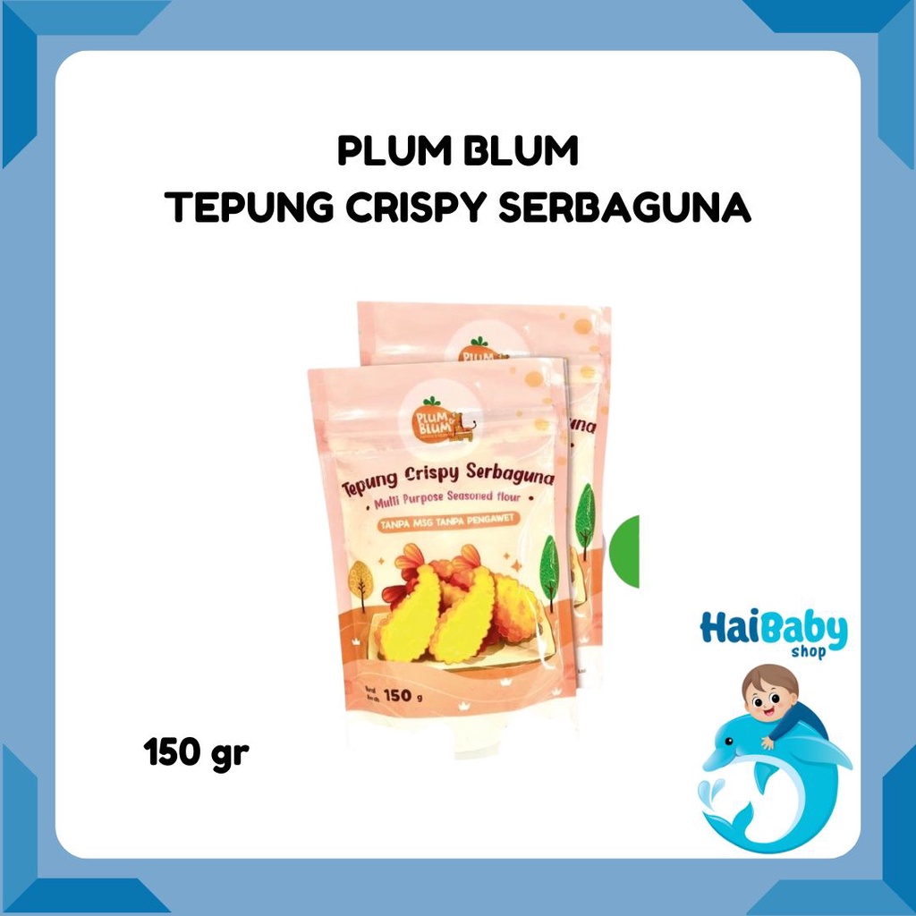 

Plum & Blum - Tepung Crispy Serbaguna / Tepung Bumbu Serbaguna -150 gr
