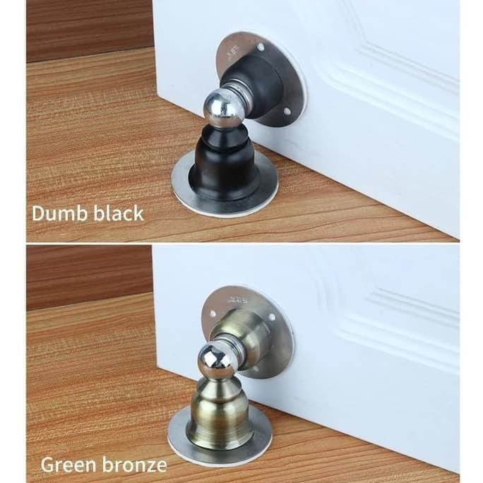 Penahan Pintu Magnet - Door Stopper - Alat pelindung pintu kayu