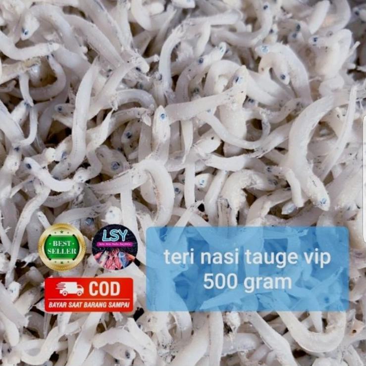 

✷ Ikan asin tn tauge vip/teri nasi size jumbo 500gr ♣