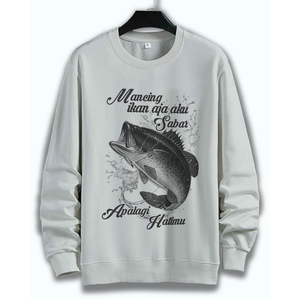 SWEATER UNISEX MANCING SABAR PRIA DAN WANITA SWEATER JUMBO