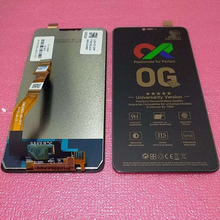 LCD OPPO F7/A3 GOLDEN CROWN