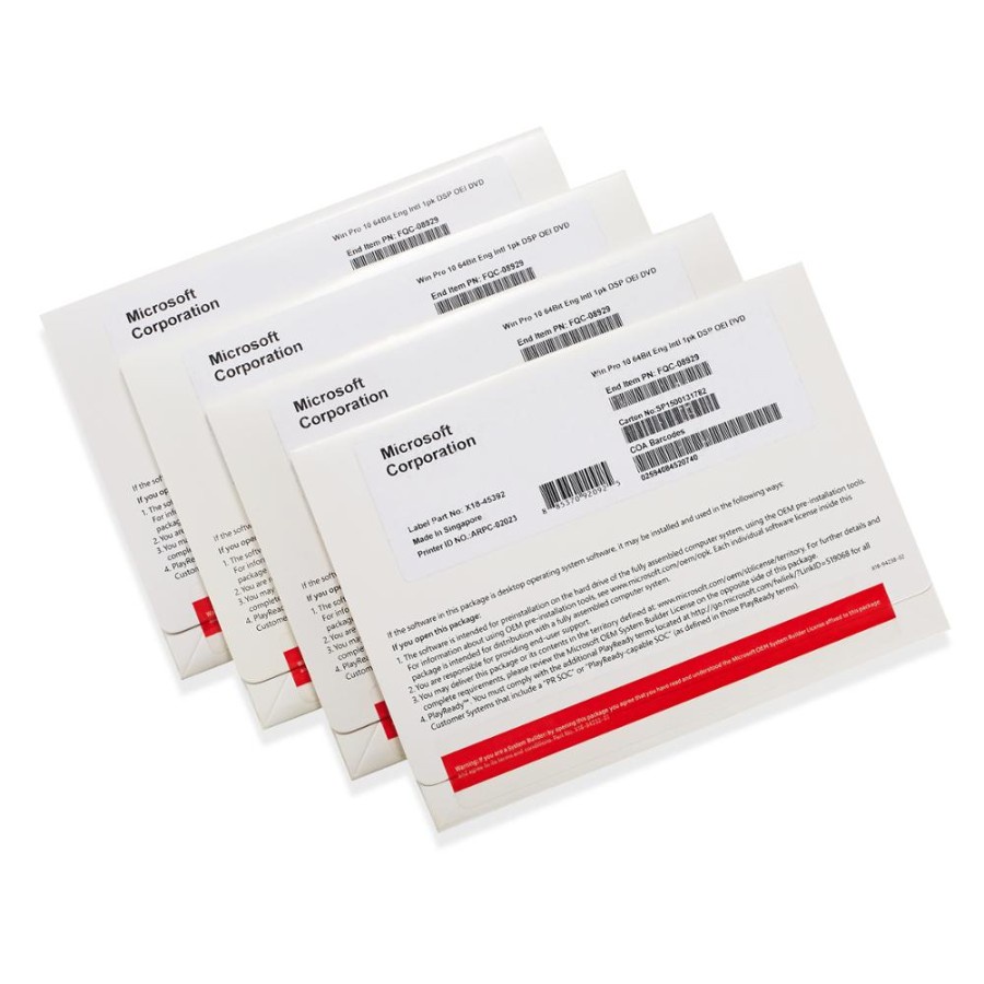 Software win 10 pro 64bit english dsp dvd 1 Pack full version 21h2 - Win10 win-dows window profesional oem 64 bit