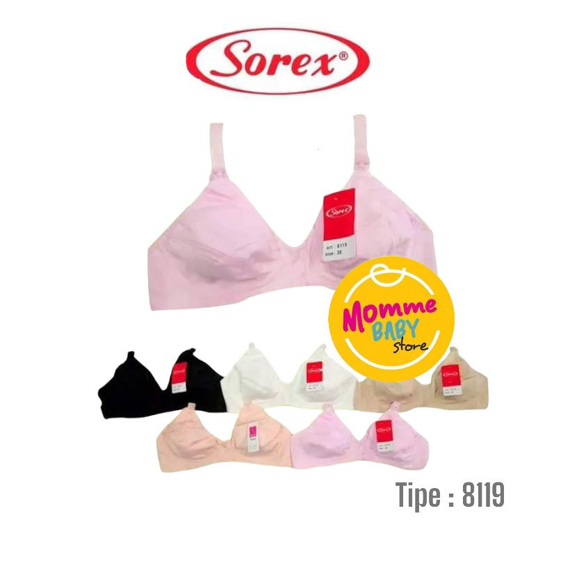 SOREX BH Bra Menyusui / Nursing Bra 8119 Tanpa Kawat Wanita Ibu Hamil Wanita