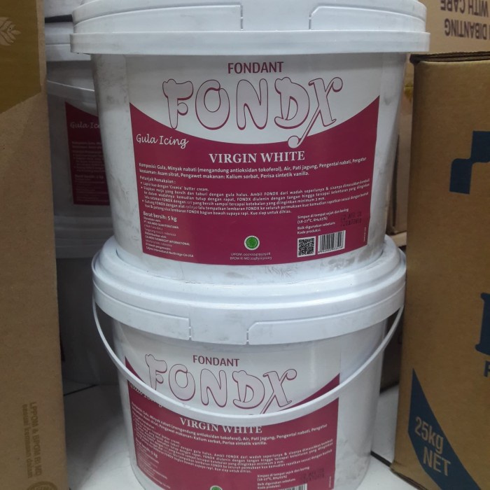 

FONDX ICING / FONDX FONDANT 1 KG / GULA ICING - MERK FONDX