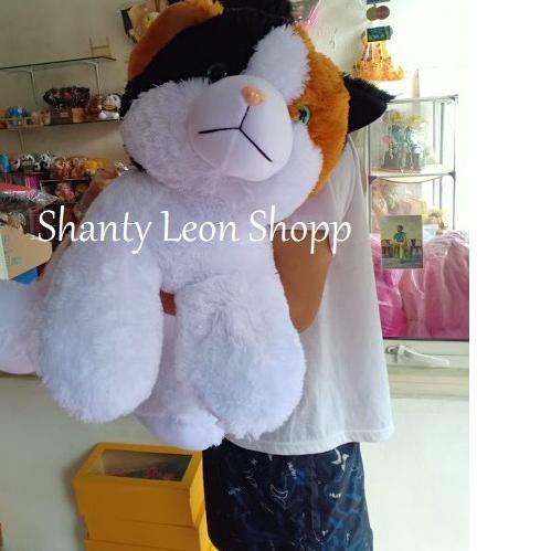 ✱ Boneka Kucing Super Jumbo Bahan Lembut / boneka kucing esmeralda super jumbo ❆
