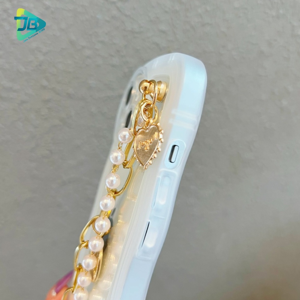 GC016 SOFTCASE WAVY GELOMBANG RANTAI MUTIARA FOR REALME C1 C2 5 5i C3 9 4G 9i 10 4G C11 C12 C25 C15 C20 C21 C21Y C25Y C30 C31 C33 C35 NARZO 50I 50A PRIME JB7070