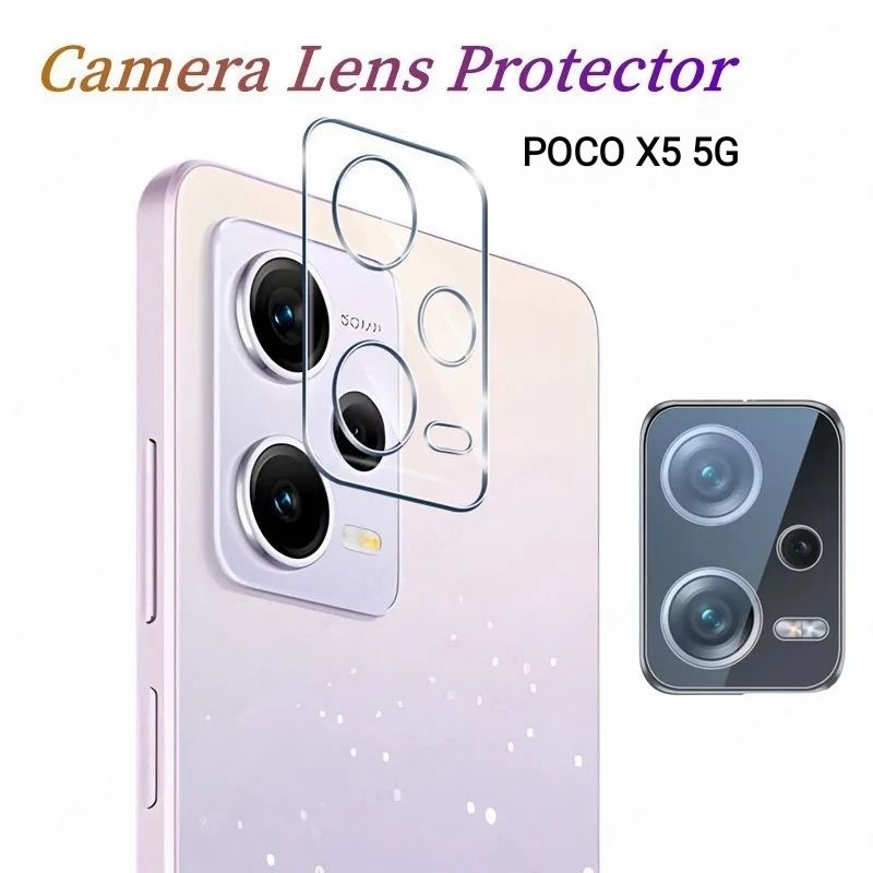 Camera Lens Protector Xiaomi Poco X5 5G Hardness 9H Tempered Glass Pelindung Kamera