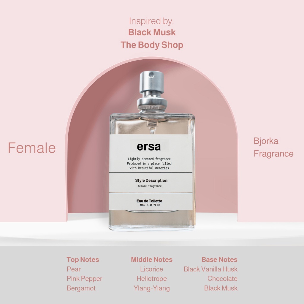 Bjorka ERSA Parfum Wanita Original Terlaris Cewek