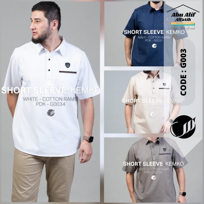 TERBARU SAMASE KEMKO G003 /BAJU KOKO PRIA/BAJU KOKO DEWASA/BAJU KOKO ANAK/BAJU KOKO LENGAN PANJANG