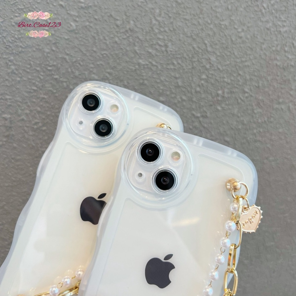 GC016 SOFTCASE WAVY GELOMBANG RANTAI MUTIARA FOR REALME 5 5I C3 9 9I 10 C11 C12 C25 C15 C20 C21 C21Y C25Y C30 C31 C35 NARZO 50I 50A PRIME BC7140