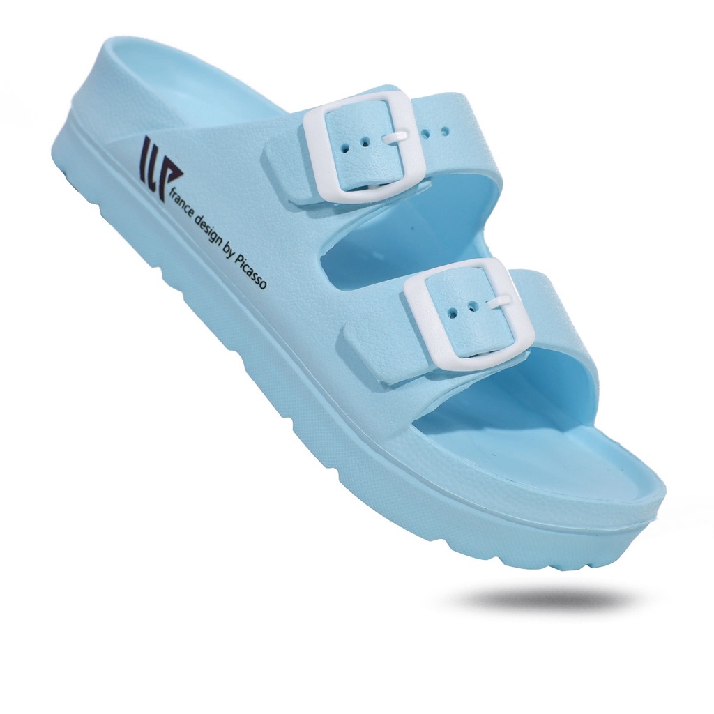 Wespro Selir 02 - Sendal selop wanita Eva sandal rumah slop cewek pylon slip on slippers hight tebel 4.5cm 35-41