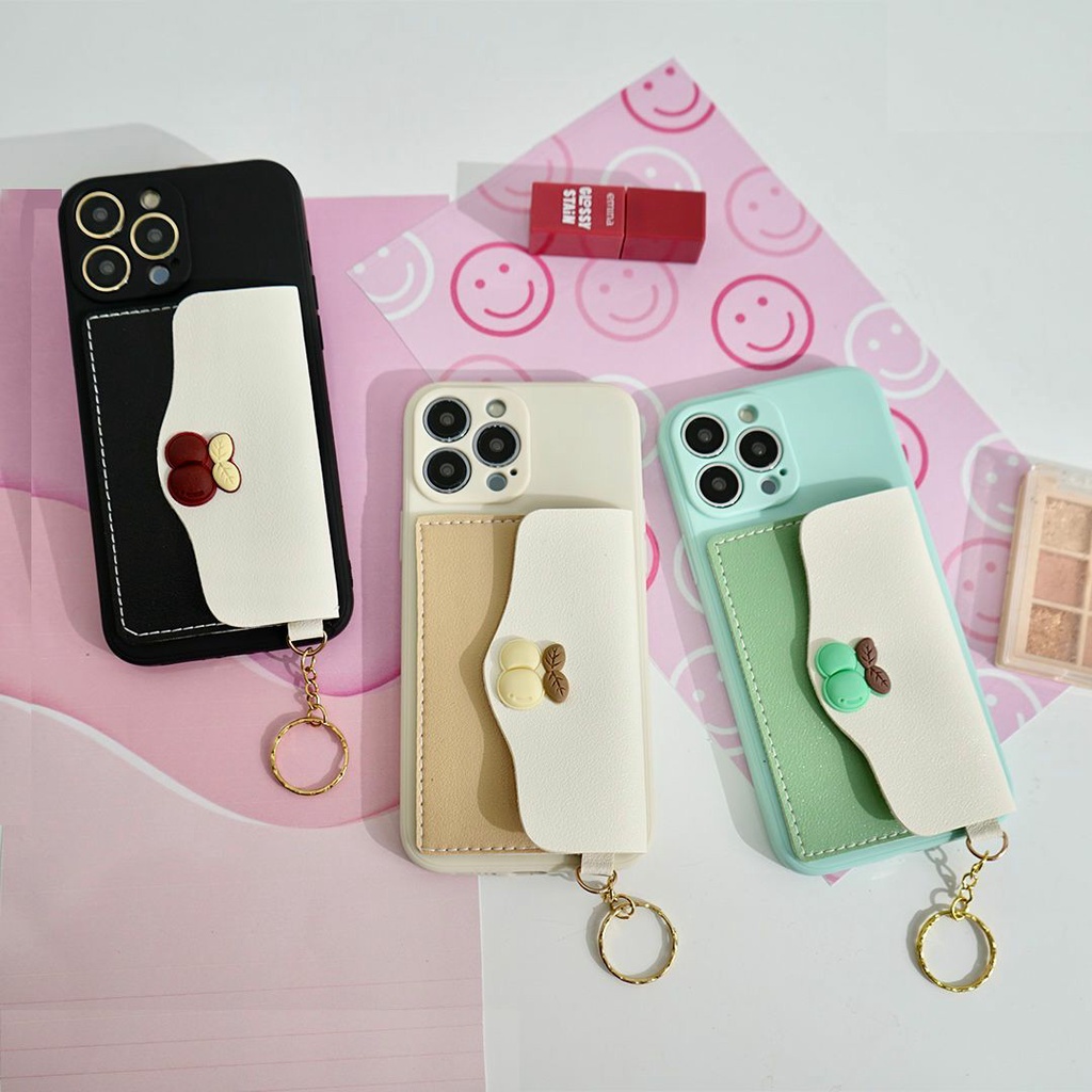 Case Dompet + Ring For Vivo Y35 Y22 Y16 Y02 Y21 Y21S Y12S Y20 Y20S Y12 Y15 Y17 Y15S Y01 Y75 T1 5G Y3