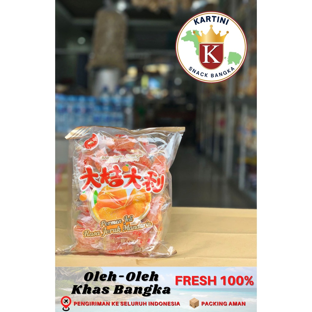 Permen Jelly Jeruk Mandarin