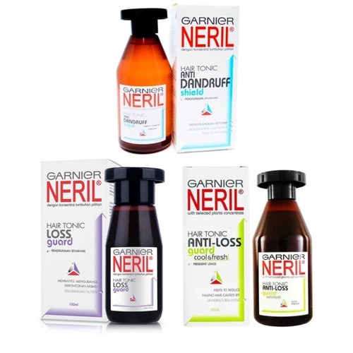 [100ml] Garnier Neril Hair Tonic Loss Guard | Anti Dandruff