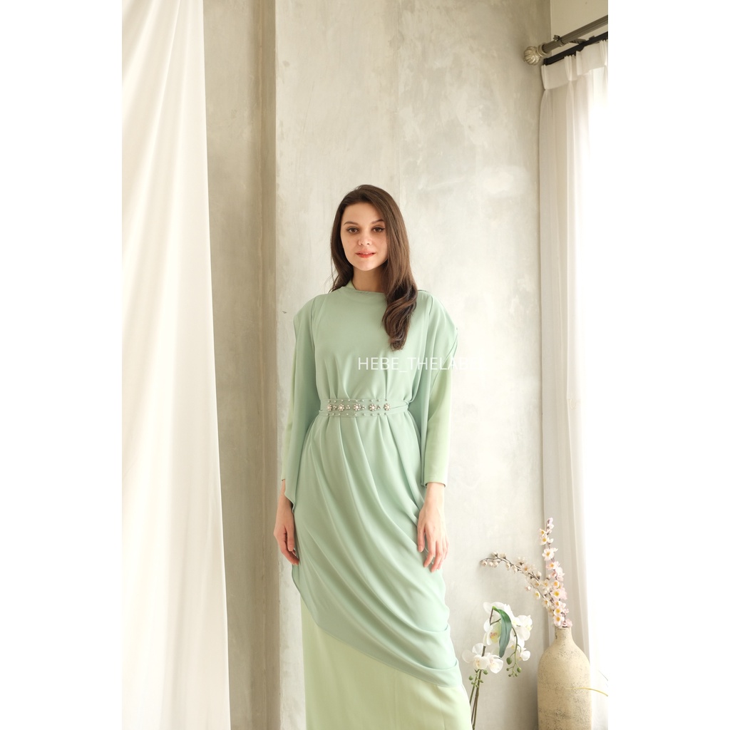 Akilah Kaftan (available Couple ) Dress Pakaian Lebaran Idul Fitri Wanita