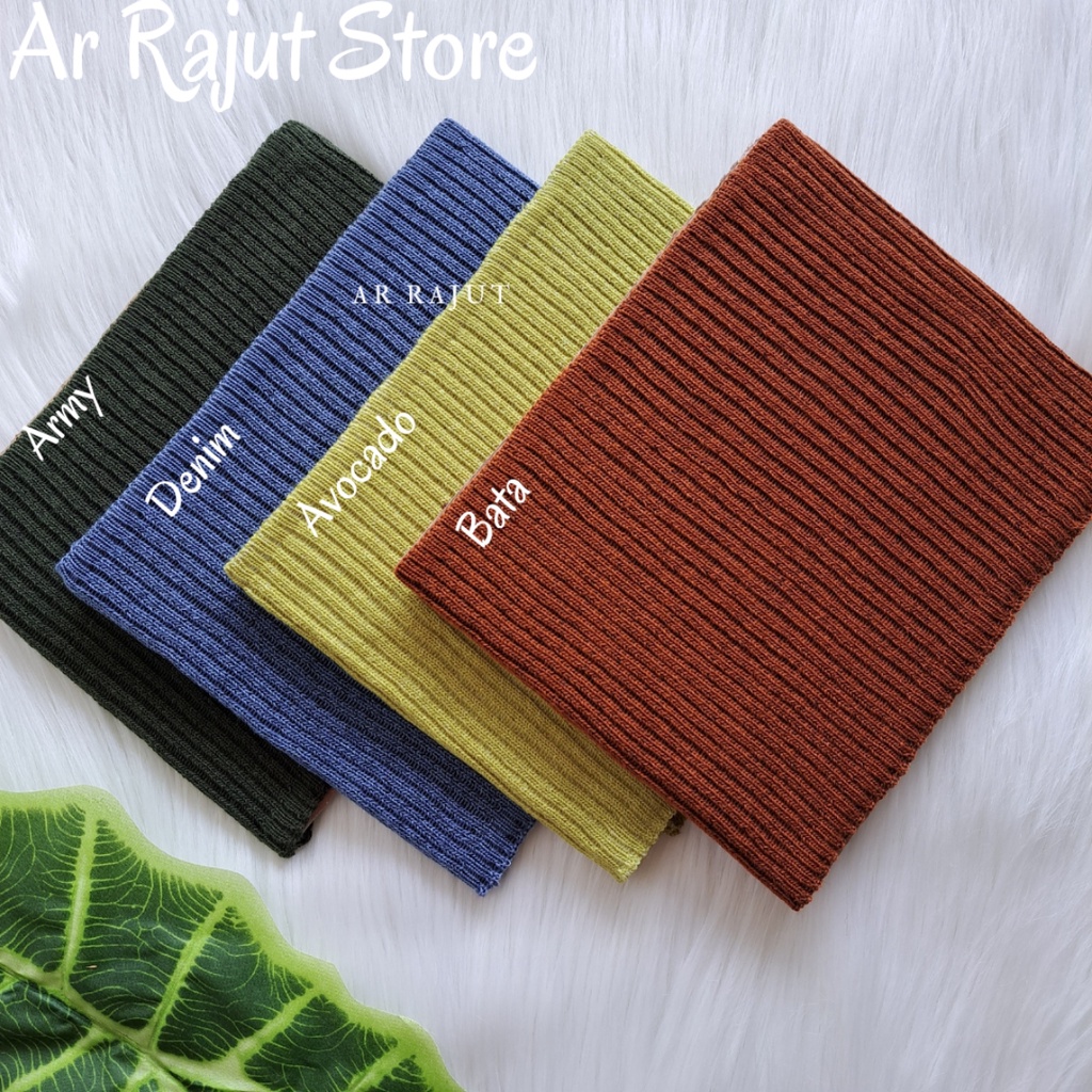 Ciput Rajut Premium Inner Bandana Polos / Daleman Kerudung Anti Melar