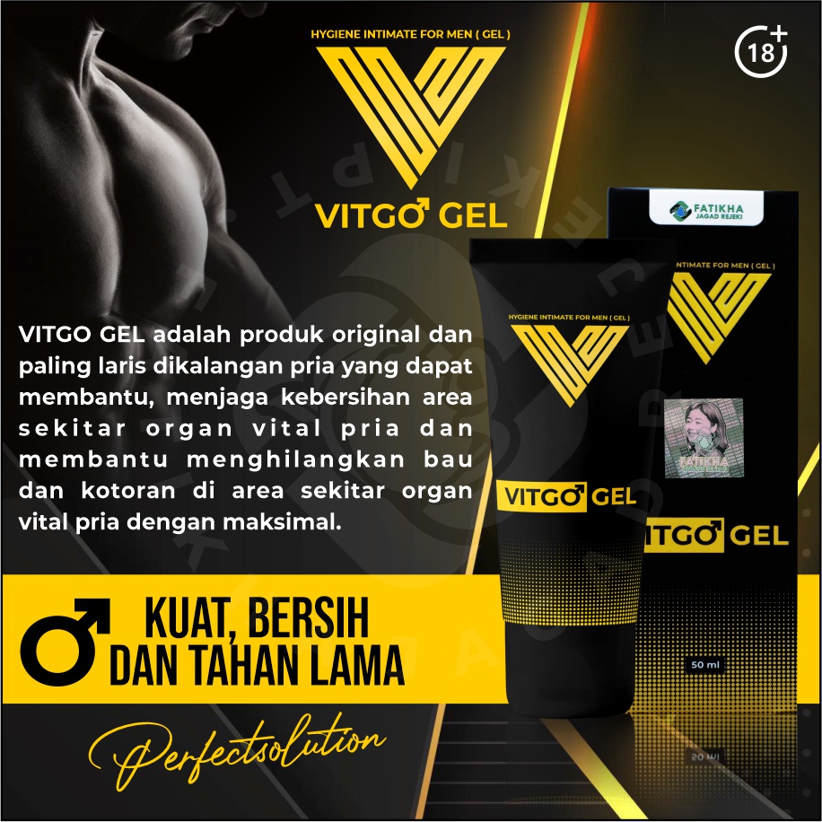 VITGO GEL PRIA ORIGINAL BPOM | VITGO GEL PENUNJANG PERFORMA PRIA DEWASA