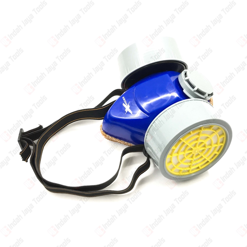 XANDER XD-306 Masker Obat Double Filter Tabung - Chemical Respirator