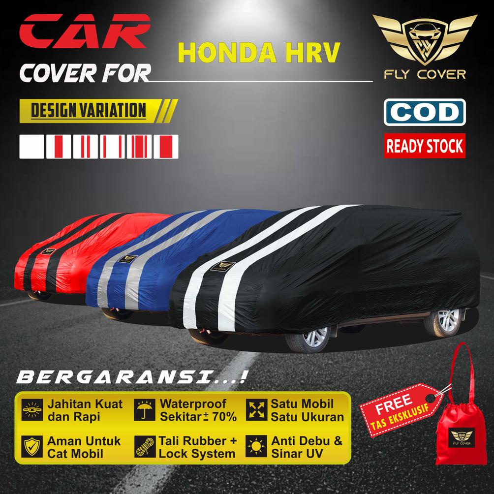 Sarung Cover Mobil Honda HRV 2015 2016 2017 2018 2019 2020 2021 2022 / Selimut Mantol Mantel Jas Tut
