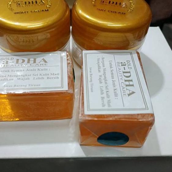 ◊ (set) ADHA GOLD ASLI 2sabun ➤