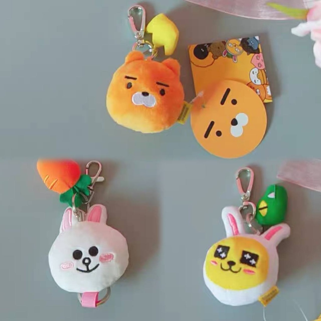 [READY STOCK] Kakao Ryan Key Chain Plush Doll Produk Korea